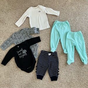 🌟 3 for $12 • Baby Clothing Set with Onesies and Pants